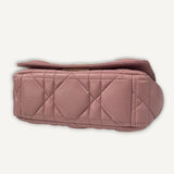 Bolsa Christian Dior Cannage Caro Rose