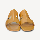 Rasteira Hermes Devise Gold