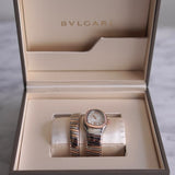 Relógio Bvlgari Serpenti Tubogas Ouro Rosa 18K Cravejado