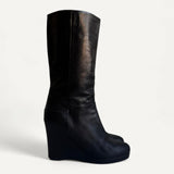 Bota Prada Wedle Heeled Boots Preta