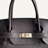 Bolsa Hermès Birkin 40 Togo Brow com  Ferragens Palladium