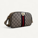 Bolsa Gucci GG Supreme Ophidia Camera Bag Monograma