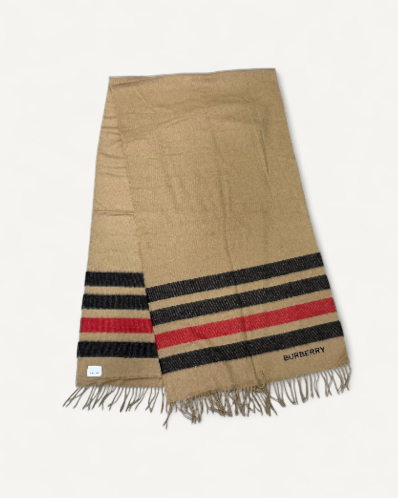 小物 Burberry London Stripe Scarf Echarpe Burberry Icon Stripe Cashmare – Front Row