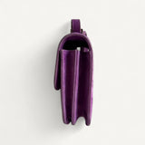 Bolsa Hermès Constance 18 Doblis Violet Clair com Ferragens Palladium