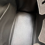 Bolsa Hermès Birkin 25 Togo Gris Misty com Ferragens Palladium