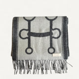 Cachecol Hermès Casaque Mors em Cashmere