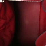 Bolsa Hermès Lindy 30 Rouge Cou com Ferragens Palladium