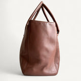 Bolsa Chanel Executive Cerf Tote Bag Beige