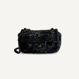 Bolsa Chanel Classic Mini Flap Bag Ferragens Black
