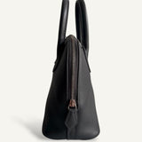 Bolsa Hermès Mini Bolide Cheve Mysore Ardoise com Ferragens Palladium