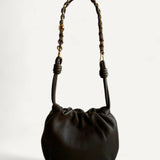 Bolsa Loewe Flamenco Mini em Couro Verde