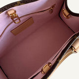 Bolsa Louis Vuitton LV x TM Monogram Cherry Blossom On the go OM Sakura Brown