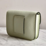 Carteira Hermès Constance Wallet Epsom Vert Fizz com Ferragens Palladium