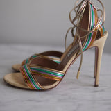 Sandália Aquazzura Tiras Coloridas