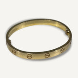 Pulseira Cartier Love Tradicional em Ouro Amarelo 18k