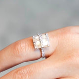 Anel Diamantes Navete P3 - 1,29CT