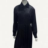 Vestido Burberry Low Classic Dress Black