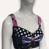 Top Dolce & Gabbana com Mix de Estampas