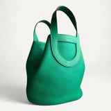 Bolsa Hermès IN-THE-LOOP 23 Vert Jade com Ferragens Palladium
