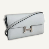 Bolsa Hermès Constance To Go Epsom Bleu Glacier com Ferragens Palladium