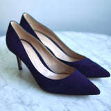 Scarpin Gianvito Rossi Azul Marinho