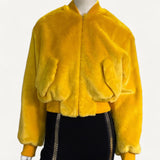 Bomber Moschino Amarela com Rosa