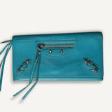 Carteira Balenciaga City Azul