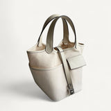 Bolsa Hermès Picotin Cargo Nata com Ferragens Palladium