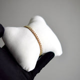Pulseira em Ouro Amarelo 18K com Diamantes