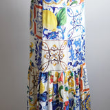 Saia Dolce & Gabbana Longa Majolica