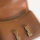 Bolsa Hermès Constance 24 Gold Epsom com Ferragens Gold