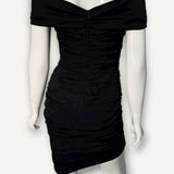 Vestido Dolce & Gabbana Preto Drapeado