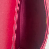 Bolsa Chanel Medium Trendy CC Burgundy com Ferragens Douradas