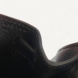 Bolsa Hermès Kelly 28 Epsom Noir com Ferragens Gold