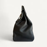 Bolsa Hermès Birkin HAC Togo Noir com Ferragens Gold