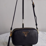 Bolsa Prada Camera Mini Preta