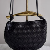 Bolsa Bottega Veneta Sardine Entrecciato Preta Pequena