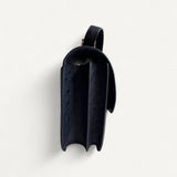 Bolsa Hermès Constance 24 Ostrich Bleu Caban com Ferragens Rosê Gold