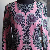 Vestido La DoubleJ Mini Paisley Rosa