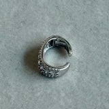 Piercing  em Ouro Branco 18K com  Diamantes