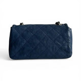 Bolsa Chanel Classic Flap Azul marinho