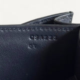 Bolsa Hermès Constance 24 Ostrich Bleu Caban com Ferragens Rosê Gold