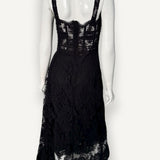 Vestido Dolce & Gabbana em Renda Preta