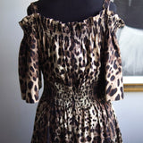 Vestido Dolce & Gabbana Gypsy Animal Print
