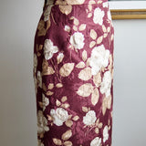 Saia Dolce & Gabbana Com Estampa de Rosa Vintage