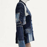 Blazer Dolce & Gabbana Denim Patchwork