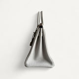 Bolsa Hermès Birkin 25 Veau Togo Gris Pale com Ferragens Gold