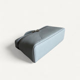 Bolsa Loro Piana Extra Pocket L19 Blue com Ferragens Prateadas