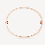 Pulseira Cartier Love em Ouro Rose