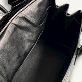 Bolsa Hermès Birkin 30 Croco Porosus Shiny Noir com Ferragens Palladium